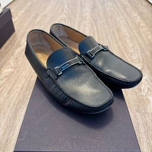 Men’s Prada Calzature Uomo Shoes. Color: Nero. Size: 8.5. w. Original Box